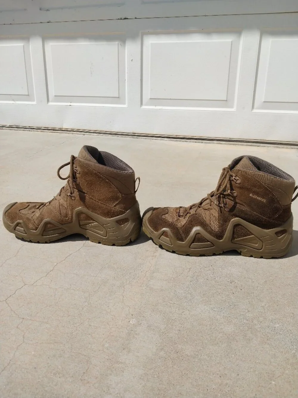 Lowa Men's Zephyr Mid TF Coyote Op Hot Weather Tactical Combat Boots Size US 13